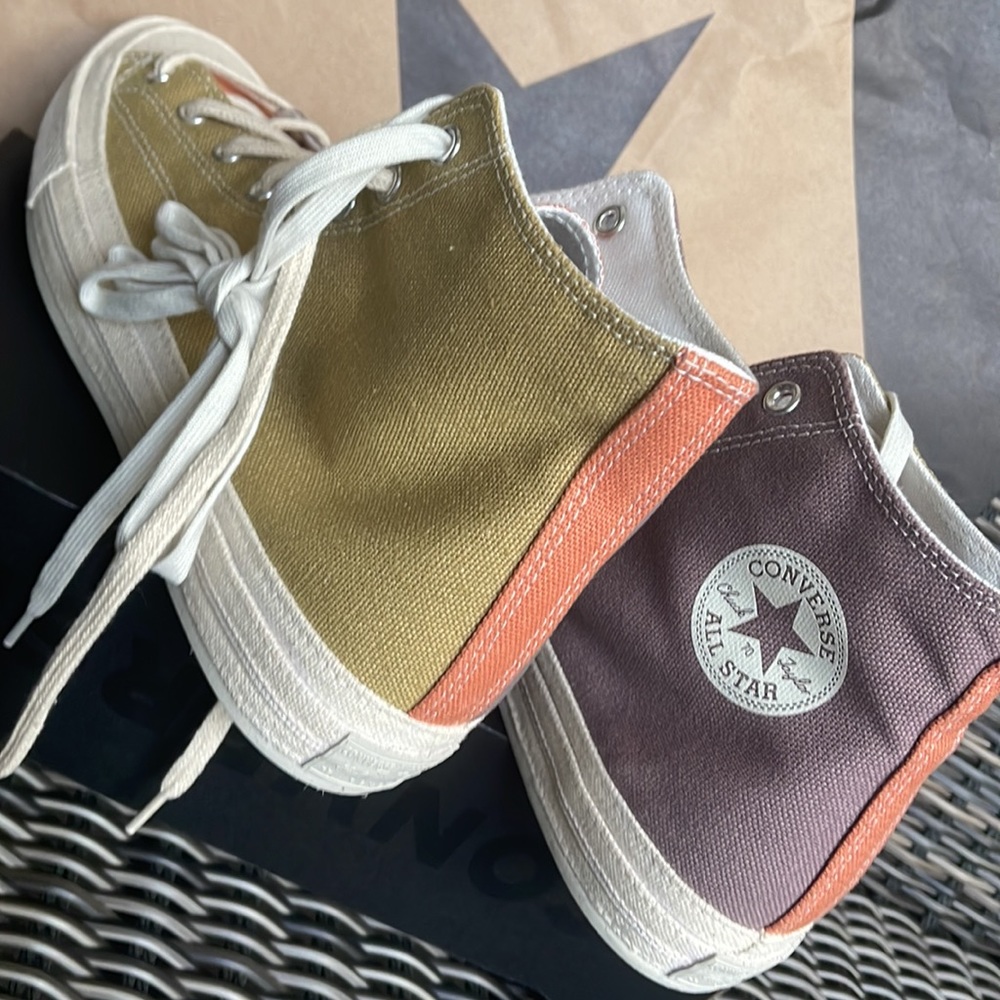 Converse Chuck Taylor 70 All Star Hi Prairie Sand/Noble Grey/Egret mens - Picture 15 of 16